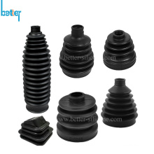 Customized Molded Nitrile Silicone Bellow Auto Rubber Boots